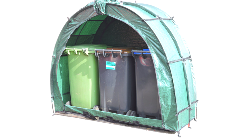TidyTent TRIO Triple Arch Extra Strong Outdoor Storage Tent-5